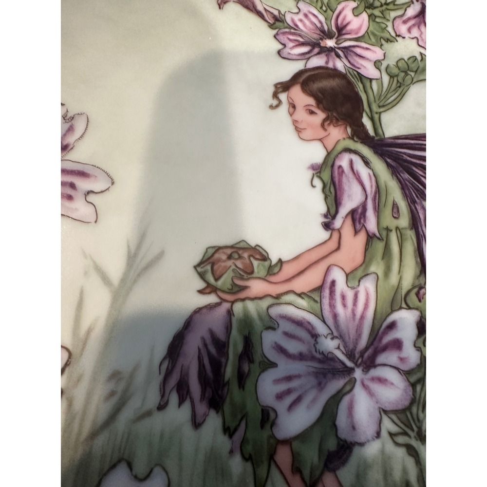 Villeroy & Boch Heinrich The Mallow Fairy Plate Cicely Mary Barker Flower Fairy